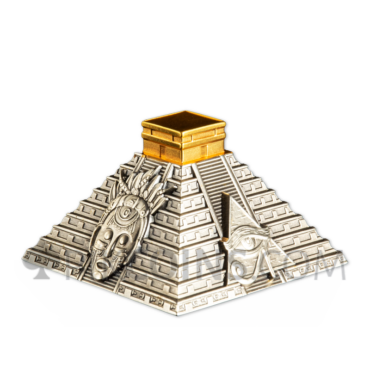 Mayan Pyramid 50 Córdobas Nicaragua 5oz 2022