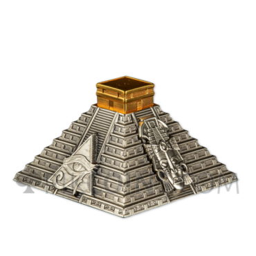 Mayan Pyramid 50 Córdobas Nicaragua 5oz 2022