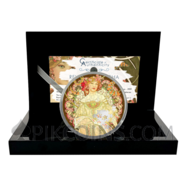 Reverie by Mucha - Micropuzzle Treasures 20$ 3oz Palau 2021