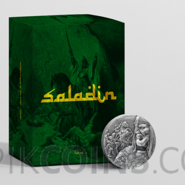 Saladin 10000 Francs CFA 2oz Republique du Tchad 2021