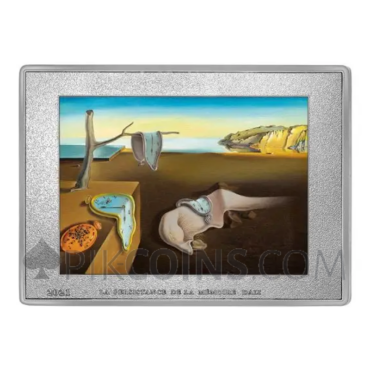 Salvador Dali - The Persistence of Memory 500g 250€ France 2021
