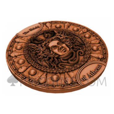 Shield of Athena 5$ 2oz Niue 2021