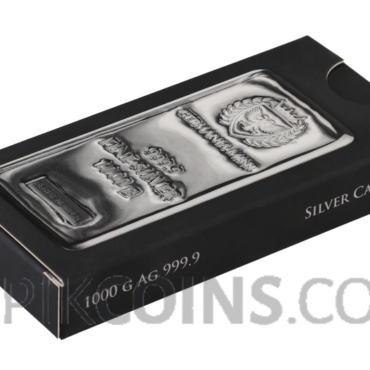 Silver Cast Bar 1000g - Germania Mint