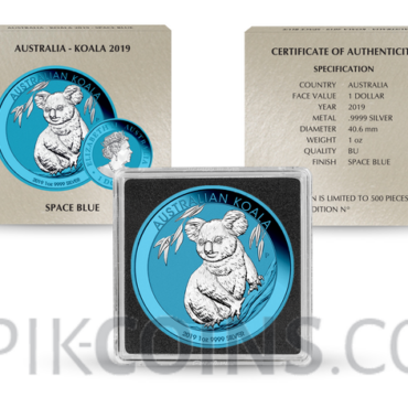 Koala 1 AUD 2019 - Space Blue