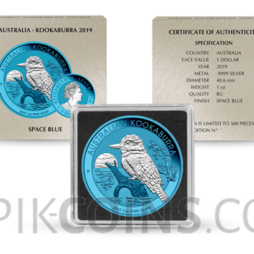 Kookaburra 1 AUD 2019 - Space Blue