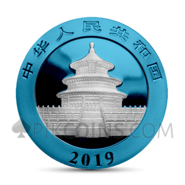 Panda 10 Yuan 2019 - Space Blue