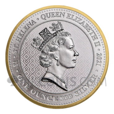 The Queen's Virtues: Victory 1 Pound 1oz St. Helena 2021