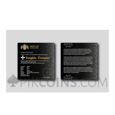 Knights Templar Assassins 5$ 2oz Niue 2021