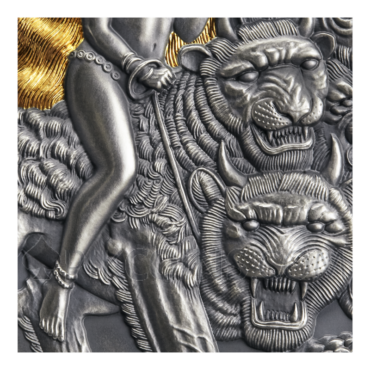 The Whore of Babylon 3000 Francs CFA 3oz Cameroon 2022