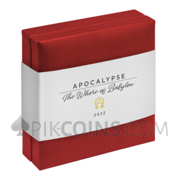 The Whore of Babylon 3000 Francs CFA 3oz Cameroon 2022