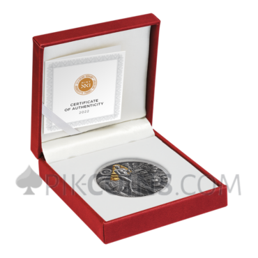 The Whore of Babylon 3000 Francs CFA 3oz Cameroon 2022