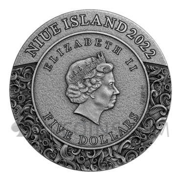 Themis - The Goddess of Justice 5$ 2oz Niue 2022