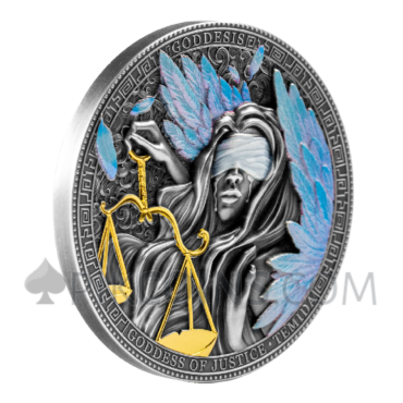 Themis - The Goddess of Justice 5$ 2oz Niue 2022