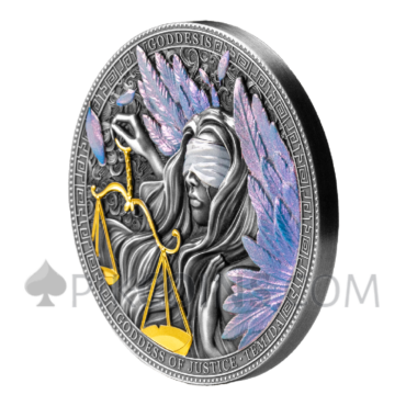 Themis - The Goddess of Justice 5$ 2oz Niue 2022
