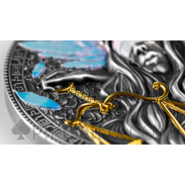 Themis - The Goddess of Justice 5$ 2oz Niue 2022