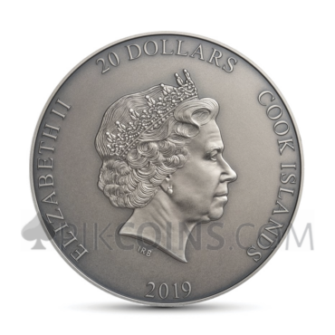 Titan Atlas 20$ 3oz Cook Islands 2019
