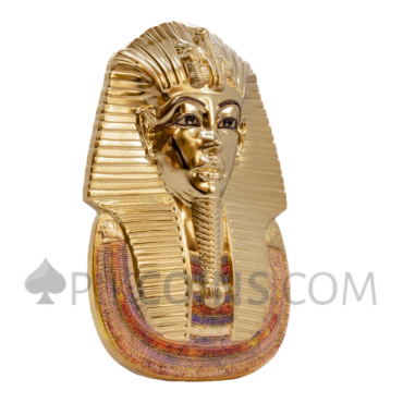 Tutankhamun’s Mask 100th Ann. Edition – Egyptian Art 3D 20$ 3oz Palau 2022