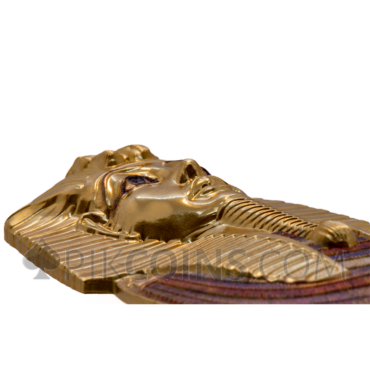 Tutankhamun’s Mask 100th Ann. Edition – Egyptian Art 3D 20$ 3oz Palau 2022