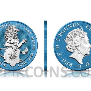 White Lion of Mortimer 5 £ 2020 - Space Blue