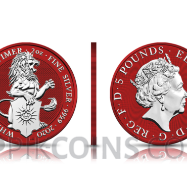 White Lion of Mortimer 5 £ 2020 - Space Red