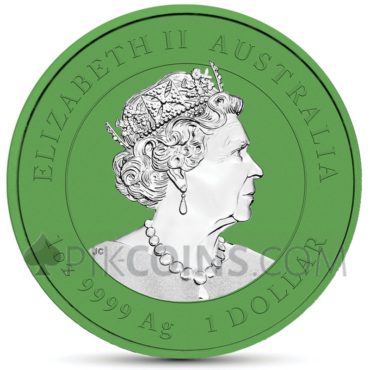 Year of the Mouse 2020 1oz - Space Green