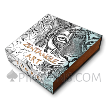 Tiger - Zentangle Art 5$ 2oz Niue 2021