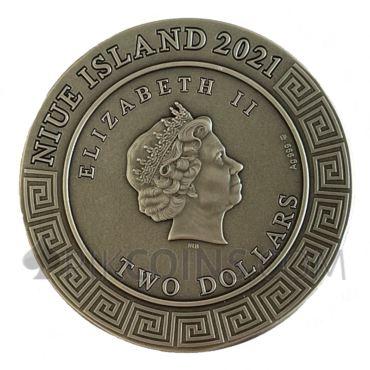 Zeus - Gods Series 2$ 2oz Niue 2021