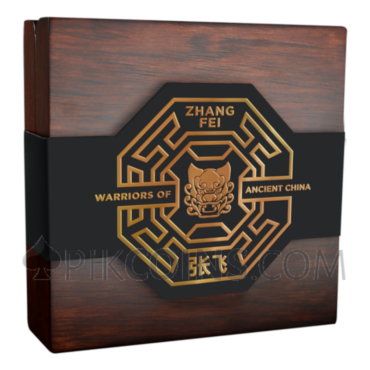 Zhang Fei - Warriors of Ancient China series 5$ 3oz Niue 2020