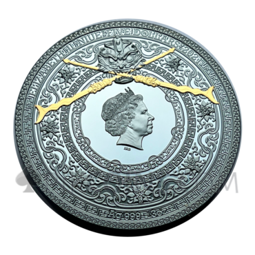 Five Tiger Generals Zhang Fei 5$ 3oz Niue 2021