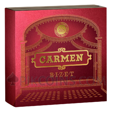 Carmen - Titan of Music 5$ 2oz Niue 2022