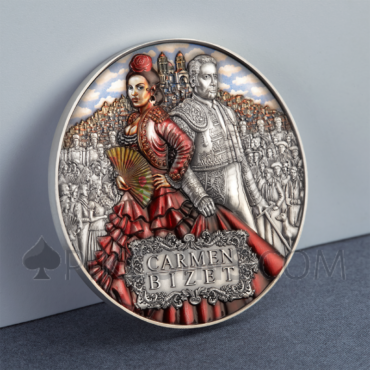 Carmen - Titan of Music 5$ 2oz Niue 2022