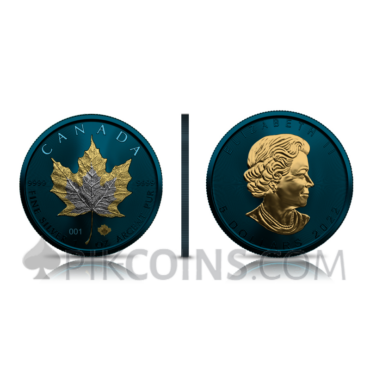 Maple Leaf - Space Metals 5 CAD 1oz Canada 2022