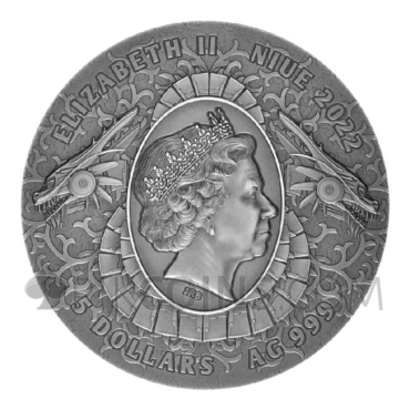 Silkpunk - The Punk Universe 5$ 2oz Niue 2022