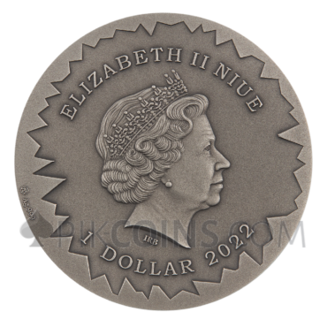 The Snow Queen - Fairy Tales 1$ 1oz silver Niue 2022