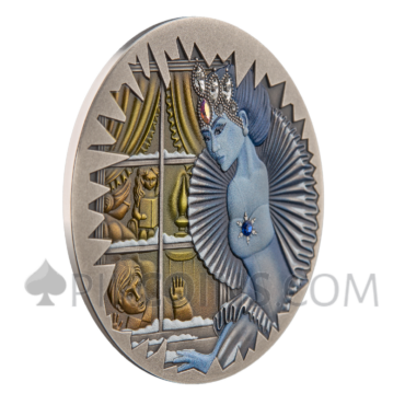 The Snow Queen - Fairy Tales 1$ 1oz silver Niue 2022