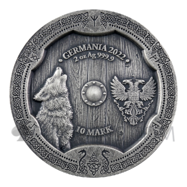 Valkyries - Hildegard Ultra High Relief 2oz Silver 2022