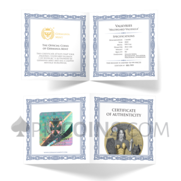 Valkyries - Hildegard Valhalla 1oz Silber 2022