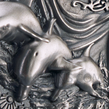 Aphrodite - The Great Greek Mythology 2000 Francs CFA 2oz Republic of Cameroon 2022