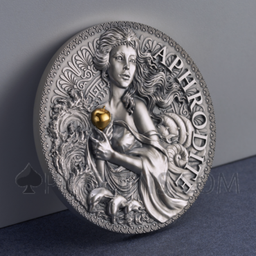 Aphrodite - The Great Greek Mythology 2000 Francs CFA 2oz Republic of Cameroon 2022