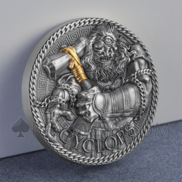 Cyclops - The Great Greek Mythology 1000 Francs CFA 1oz Republic of Cameroon 2022