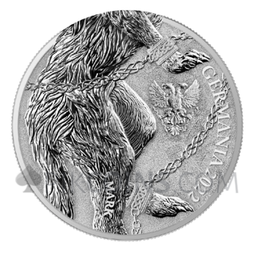 Germania Beasts - Fenrir 1oz silver BU