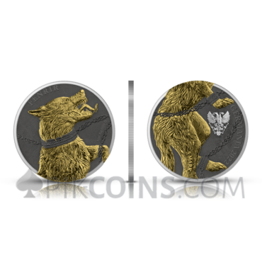 Germania Beasts - Fenrir Geminus 2 x 1oz silver BU