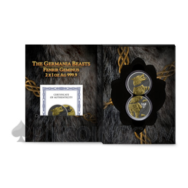 Germania Beasts - Fenrir Geminus 2 x 1oz silver BU