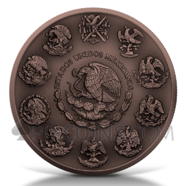 Libertad - Antique Copper Plated - 1 Onza 2022