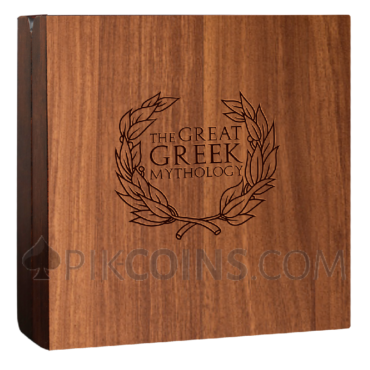 Poseidon - The Great Greek Mythology 3000 Francs CFA 3oz Republic of Cameroon 2022