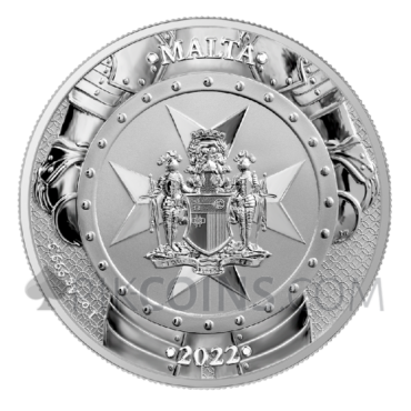 Knights of the Past 5€ 1oz Malta 2022