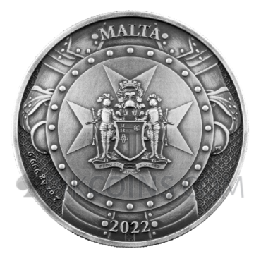 Knights of the Past 10€ 2oz Malta 2022