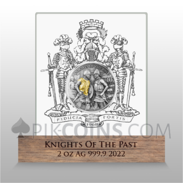 Knights of the Past 10€ 2oz Malta 2022