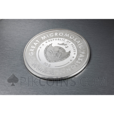 Five Ladies - Great Micromosaic Passion - Special Edition 20$ 5oz Palau 2022