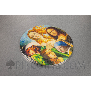 Five Ladies - Great Micromosaic Passion - Special Edition 20$ 5oz Palau 2022